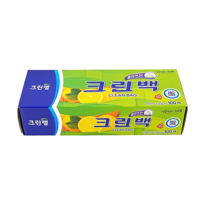 청소백 9.8x13.8인치 100개