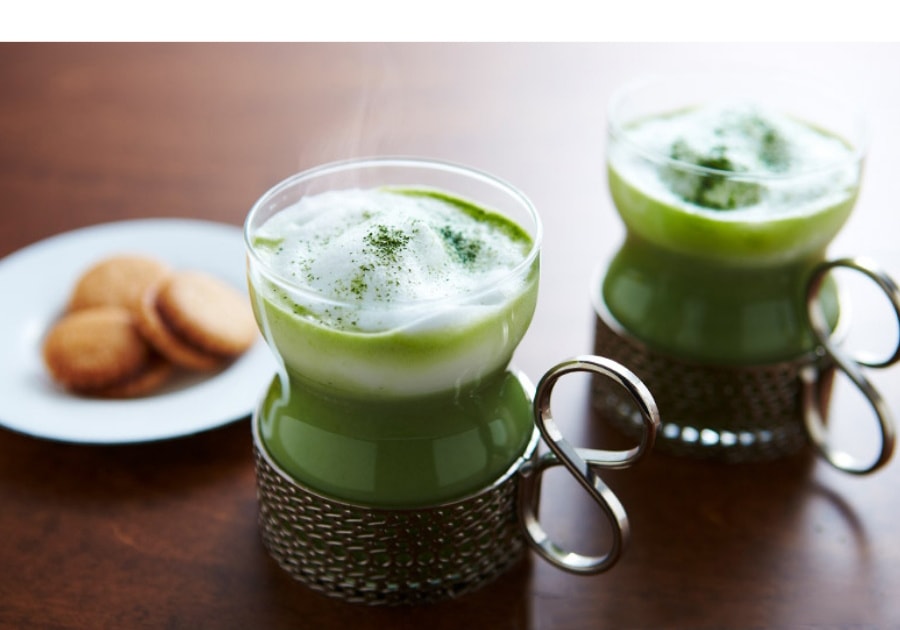 【日本直郵】 日本 伊藤久右衛門 京都抹茶老舖 宇治抹茶 卡布奇諾味 沖泡方便 獨立包裝 5條入 60g