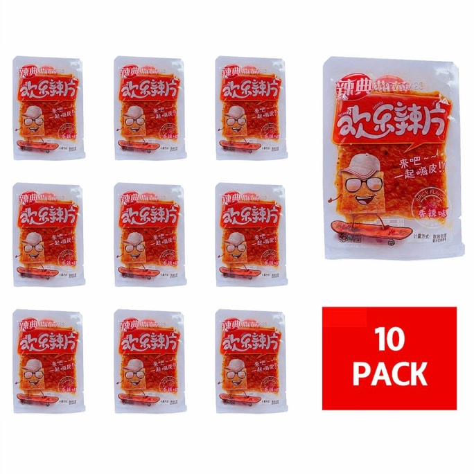  라디안 해피 스파이시칩스 10개입, 약 330g(±10g) [약간 매콤하고 부드러우며 촘촘하고 유연함]