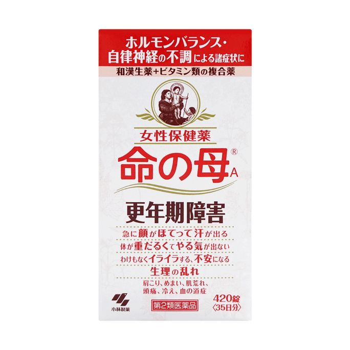 【日本直效郵件】超低折扣 小林製藥 命之母 改善調理女性更年期 420粒入