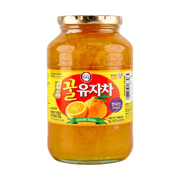 韩国SURASANG三进 蜂蜜柚子茶 水果茶果酱 1kg