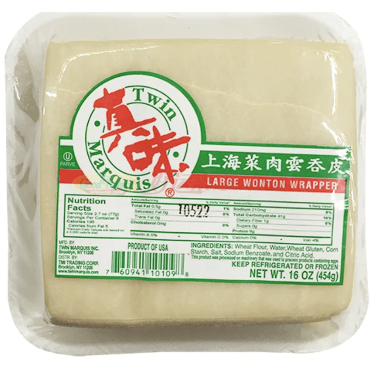 Shang Hai Style Wonton Wrappers 454g 2bags - Yamibuy.com