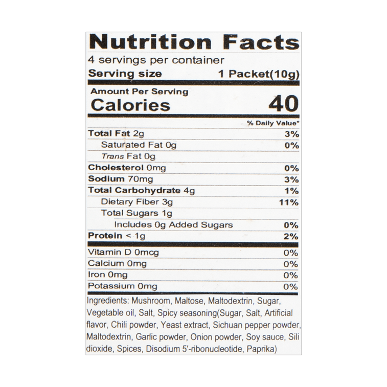 Spicy Shiitake Mushroom Crisp - Mushroom Snack, 1.41oz 7