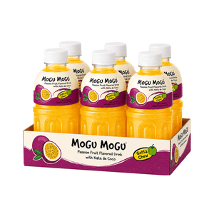 Passion Fruit Drink With Nata De Coco, 10.82 fl oz (320 Ml) Bottles, Pack Of 6