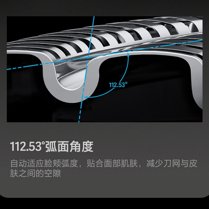 【中国直邮】 飞科 便携剃须刀男士电动刮胡刀胡须刀水洗礼物送男友 星空蓝 一个装