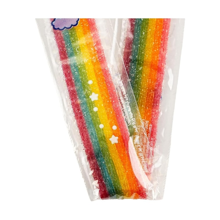 산리오 헬로 키티 사워 벨트 레인보우 구미 캔디 0.53oz *6【6팩】 5