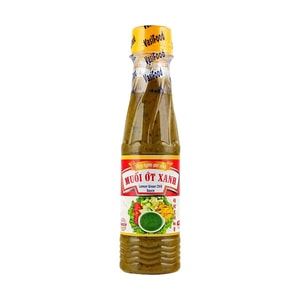 Lemon Green Chili Sauce - Muoi Ot Xanh , 8.11 oz 【For Salad ,Rice, Noodles, Sandwich and BBQ】
