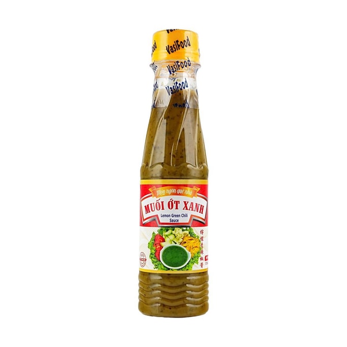越南VASIFOOD 柠檬青辣椒酱 230g【可用于沙拉拌饭炒菜蘸酱】