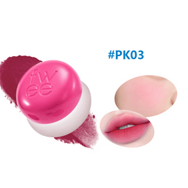 Lip & Cheek Blurry Pudding Pot Blush 0.17oz. #PK03 Cherry