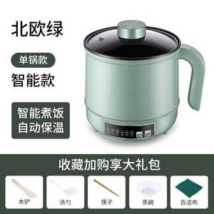 1.7L Mini Electric Stove intelligent design green 1 bunch