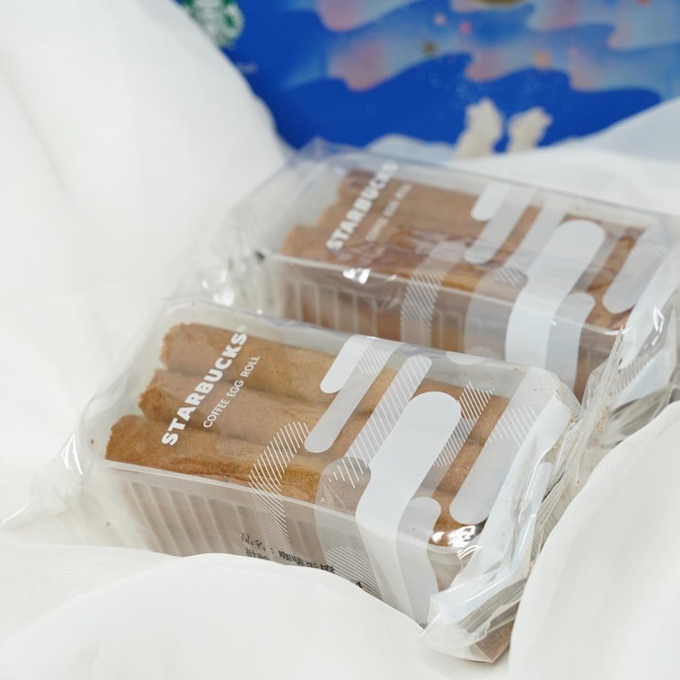 台灣版STARBUCKS星巴克 精選咖啡蛋捲禮盒 6份裝 324g 【佳節好禮】 3