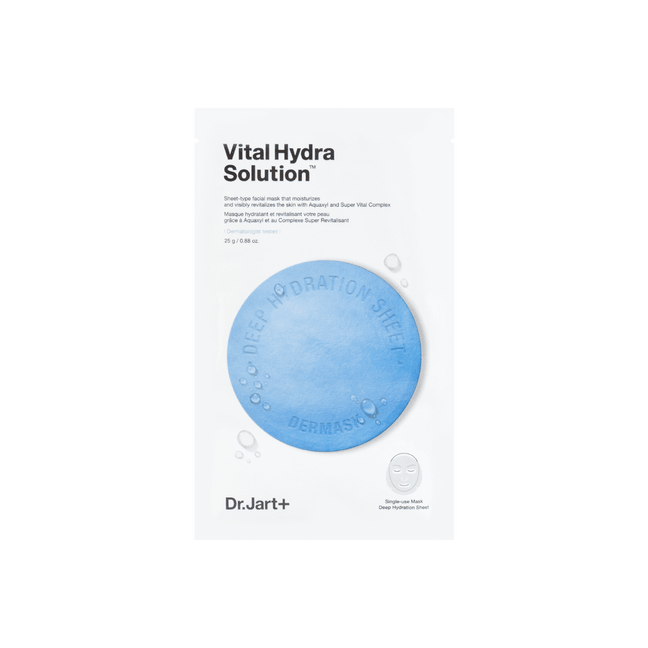 Dermask Water Jet Vital Hydra Solution Face Mask 1sheet