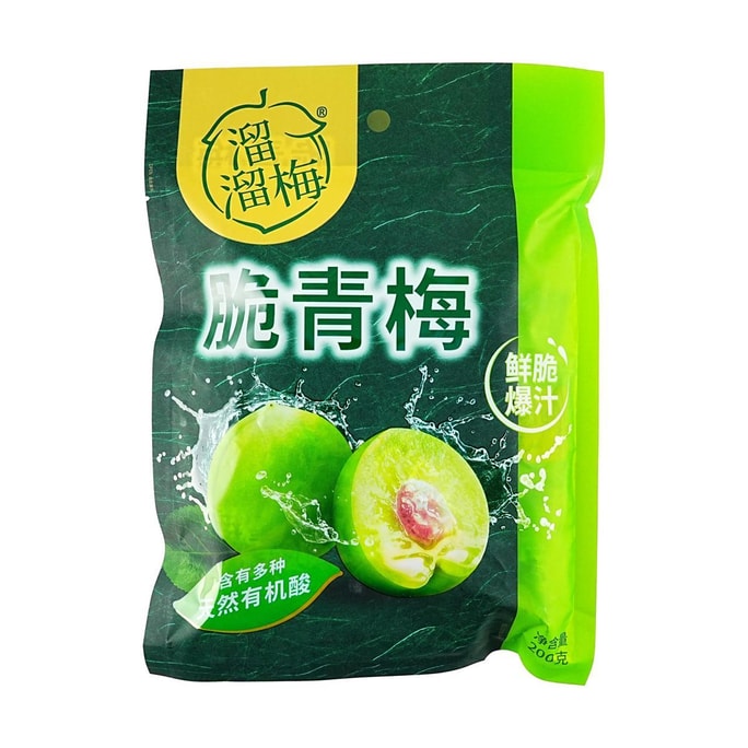 Crispy Green Plum, 7oz【Contains Natural Organic Acids】