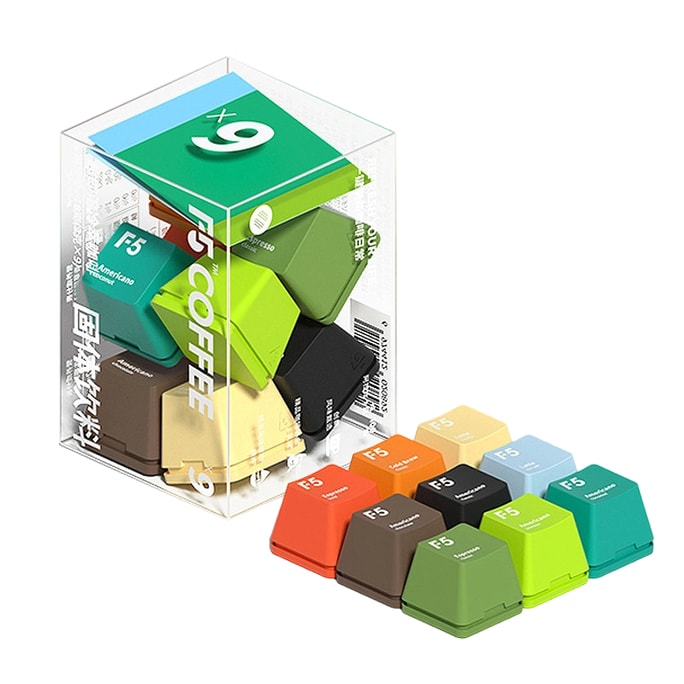 Cold Brew Ultra Instant Black Coffee Freeze-Dried 9-Flavor Mix Pack Classic Flavors Ready to Enjoy Anytime 2g*9 Sachets