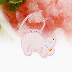 Little Animal Scented Card, Turpan Watermelon