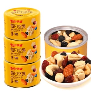 春旺 每日坚果小罐装无添加 7种搭配孕妇儿童成人皆宜30g*4罐