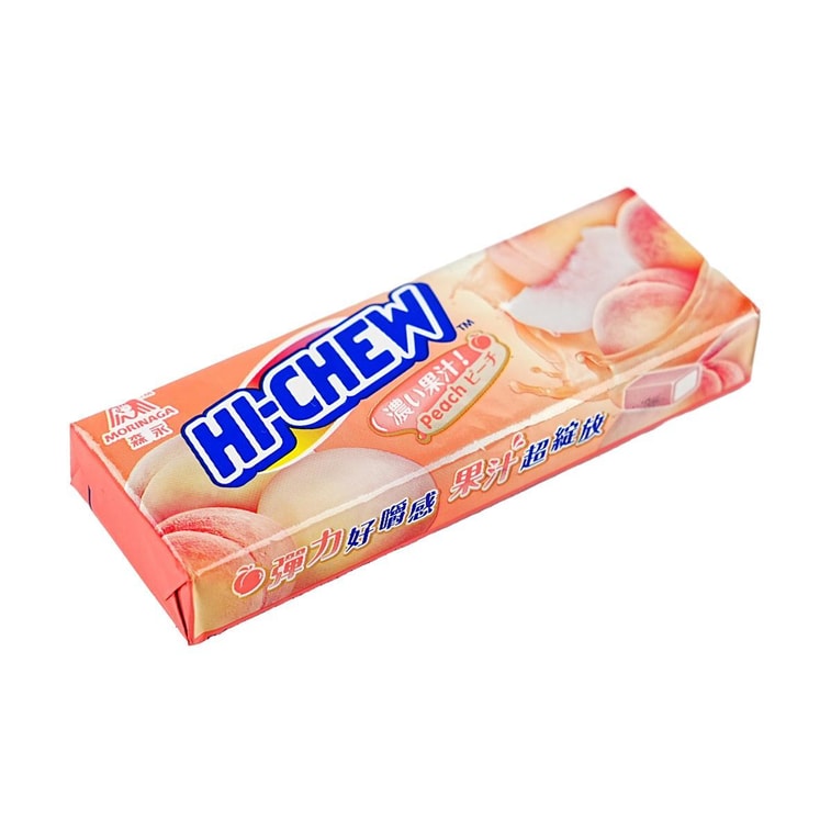 Hi-chew Chewy Candy  Peach Flavor Jelly Gummy Candy 1.20 oz 3
