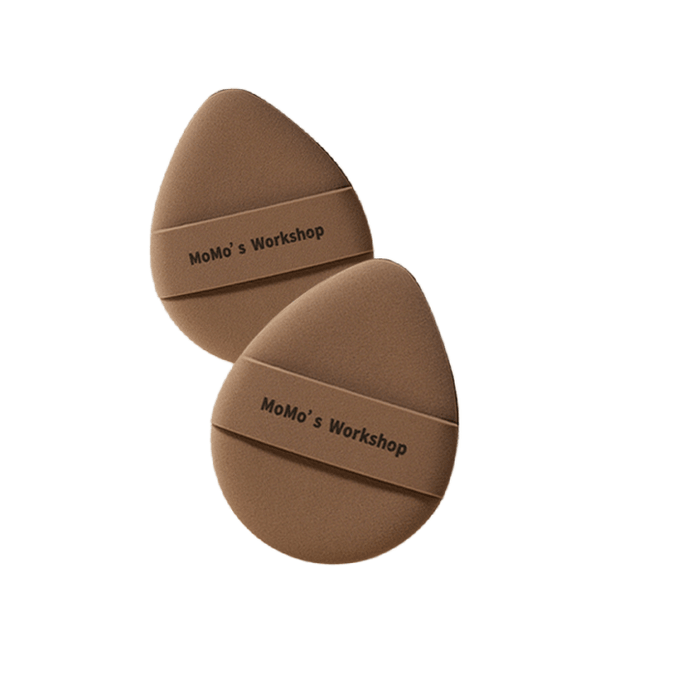 [中国からのダイレクトメール] Maojiji Air Cushion Powder Puff、Wet and Dry Makeup Sponge、Foundationは化粧に適しており、パウダー、Tatami Brown Powder Puff*2個を食べない[Xiaohongsu Bloggersが推奨]