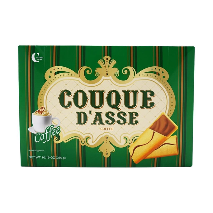 Couque D'asse Coffee Sandwich Cookie 289g