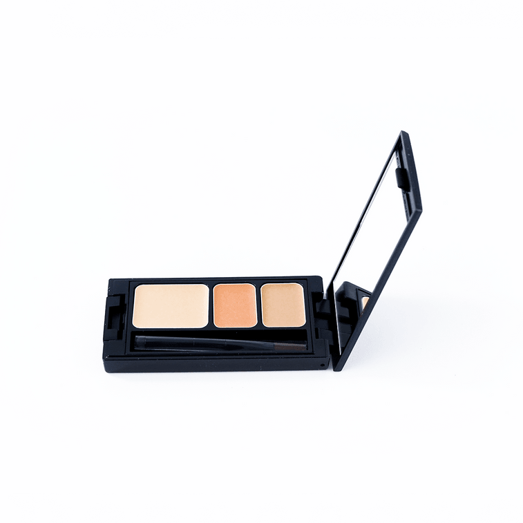 日本ETVOS 矿物三色小奶霜遮瑕膏遮瑕盘 遮痘印黑眼圈泪沟 SPF36 PA+++ 附双头刷 3.1g 敏感肌可用 【徐老师明星化妆师同款】 3