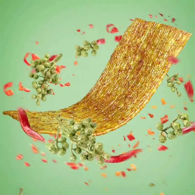 【中国直邮】 源氏 藤椒辣条大辣片16g*12包