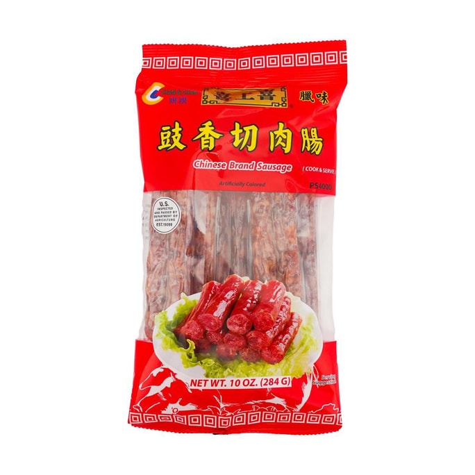 Chinese Brand Sausage Soy Flavor 284g