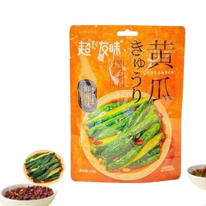 超友味 鲜湘黄瓜 凉拌下饭菜 口感鲜脆 开胃爽口 125g