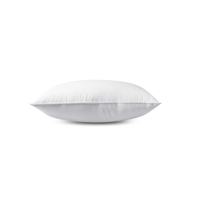 LifeEase Star Hotel Experience 95% Goose Down Class A Cotton Jacquard Down Pillow Luxury White Jacquard High Pillow