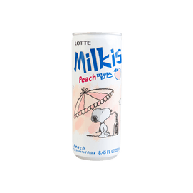 Milkis Peach Soda - Carbonated Peach-Flavored Drink, Packaging May Vary, 8.45fl oz