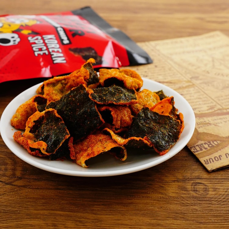 SAMYANG Krazy Tiger Crisp Seaweed Chips, Korean Spice Flavor,1.41