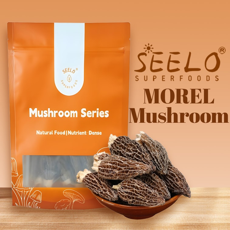 Seelo US Inventory Selected Natural Mountain Morels 30g pack A Single (5-7cm ...