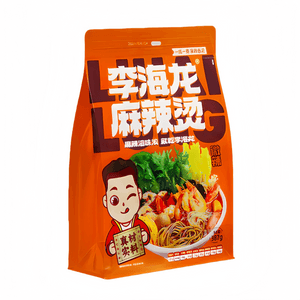 Li Hailong Northeastern Style Sticky Late-Night Snack Instant Spicy Hot Pot Rice Noodles Seasoning, Ready-to-Cook Hot Noodles 387g*1 Pack