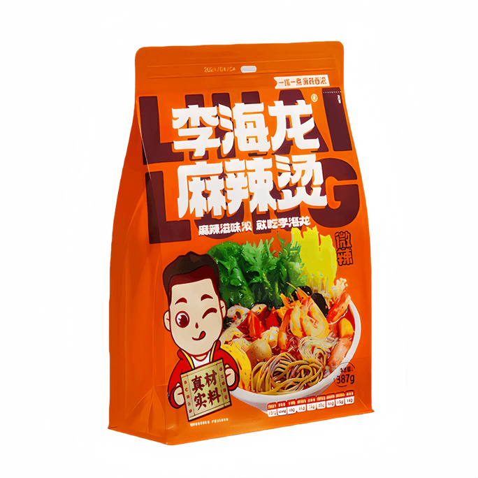 李海龍 東北風 もちもち辛口鍋調味料（マイルド辛）387g×1パック