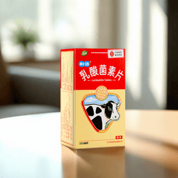 江中 乳酸菌素片 肠胃消化 便秘药 拉肚子 腹泻 肠炎 调理肠胃 64片入