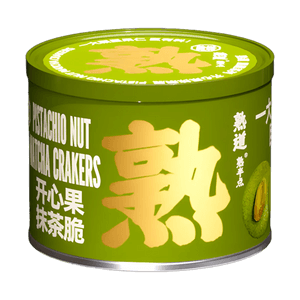 熟道 开心果抹茶脆 坚果曲奇饼干 120g【配料干净健康零食】【香醇酥脆】【李佳琦直播间同款】
