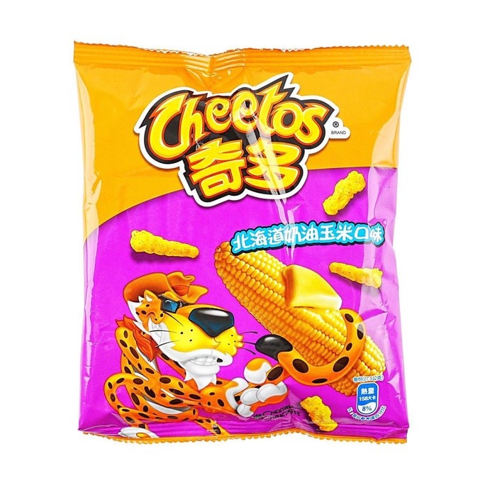 台灣CHEETOS奇多 玉米棒 北海道奶油玉米口味 60g