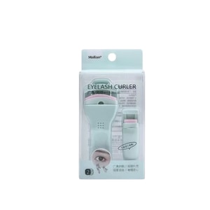 マリアン アイラッシュカーラーセット：上下まつ毛用カーラー、ひまわり型ワイドアングル、グリーン。初心者におすすめ。アジア人の目の形にフィットし、一日中カールしたまつ毛をキープします。