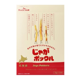 【日本直邮】CALBEE 薯条三兄弟 卡乐比 北海道最具人气伴手礼 10包入