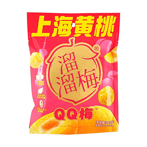 溜溜梅 上海黃桃 QQ梅 青梅桃乾果脯蜜餞 120g【含天然有機酸】