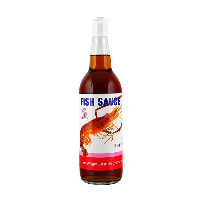 泰國SHRIMP 紅蝦魚露 玻璃瓶 750ml