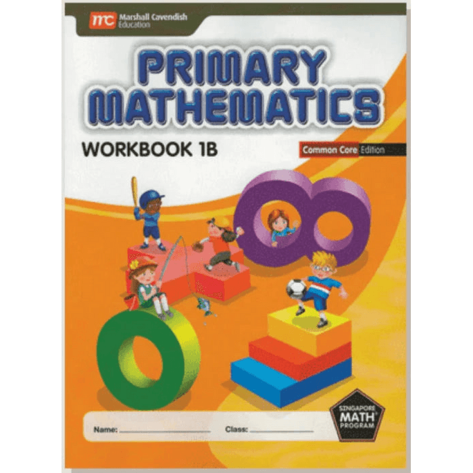 美国 MOM LOVES ME 新加坡数学小学数学通用核心版练习册1B