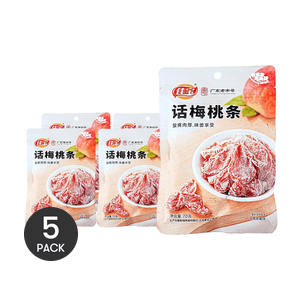 佳寶 話梅桃條 蜜桃乾 70g