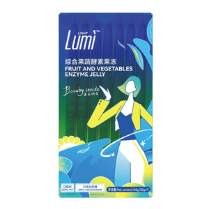  루미 종합 과일 및 야채 효소 젤리 체중 감량을 위한 무지방 무당 자당 20g*7개
