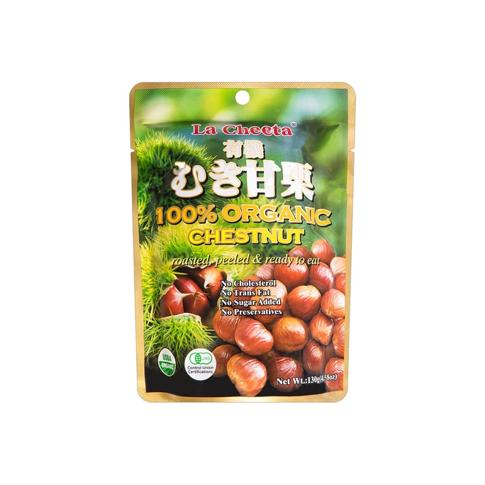 Natural Taste Organic Chestnut 130g