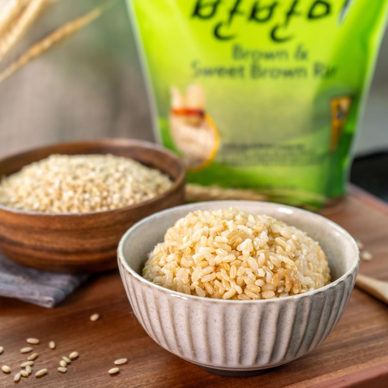 玄米＆スイート玄米 3.5ポンド【低GI】【高繊維】【ヘルシーミール】 3