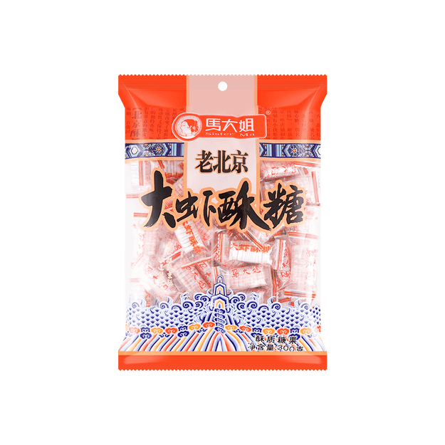 商品详情 - 马大姐 老北京大虾酥糖 300g - image  0