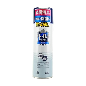 小林製薬 トイレ後消臭剤 大容量 無香料 450ml