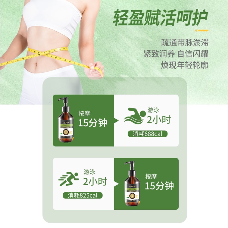 Revitalizing Firming Essential Oil 200ml, Plant Extract Full Body Massage Shaping Firming Beauty Oil 1 Bottle 6