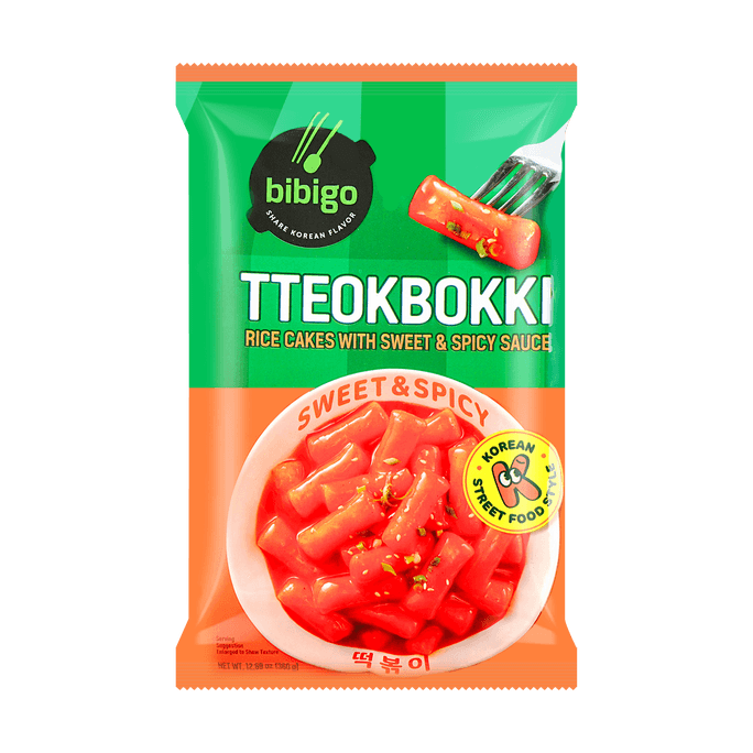 Tteokbokki Pouch Sweet & Spicy 360g