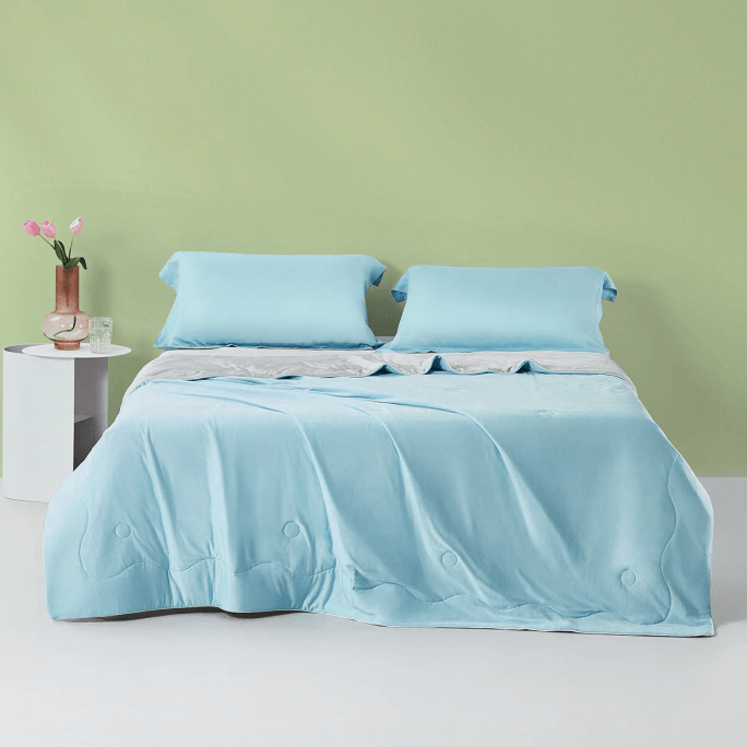 China COOL Series-Class A DualCool Tech Summer Quilt Pro+ Blue / Full/150*215